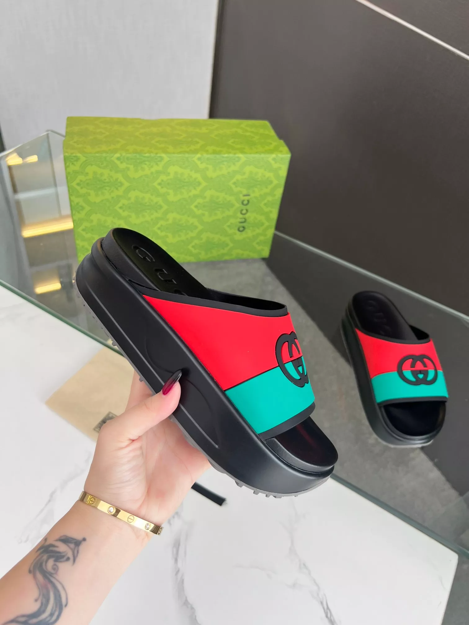 gucci chaussons pour femme s_12a30364